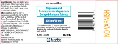 375mg 1,000 Tablets (375mg 20mg   1000 Tablets)